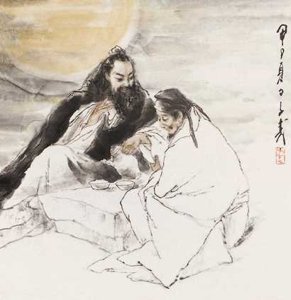 王子武 人物 立轴